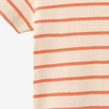 Wheat Main Kortærmet Body Edvald Body 9648 orange stripe
