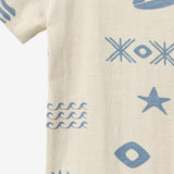 Wheat Main Kortærmet Body Edvald Body 4345 summer island