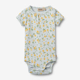 Wheat Main Kortærmet Body Linette Body 9663 summer blue citrus