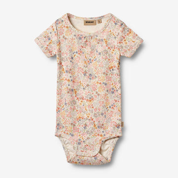 Wheat Main Kortærmet Body Linette Underwear/Bodies 9418 bright flowers