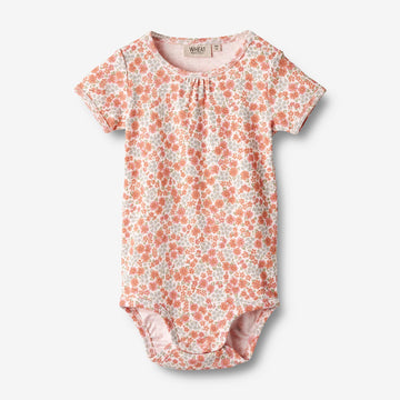 Wheat Main   Kortærmet Body Linette Underwear/Bodies 2475 rose flowers