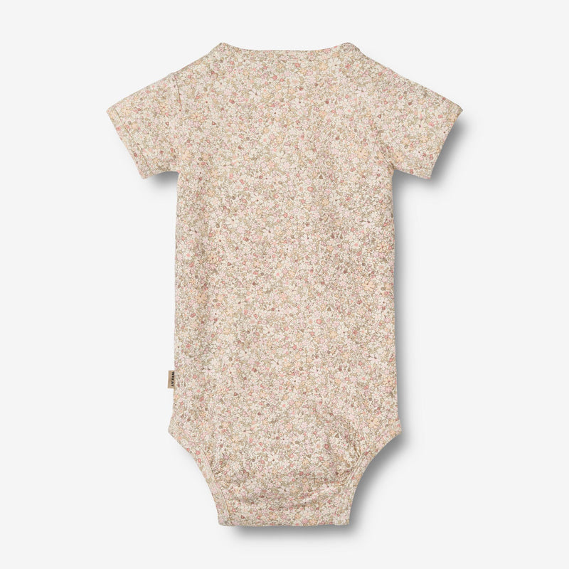 Wheat Main Kortærmet Body Linette | Baby Underwear/Bodies 1250 cream flower meadow