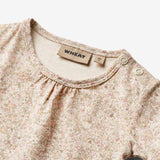 Wheat Main Kortærmet Body Linette | Baby Underwear/Bodies 1250 cream flower meadow