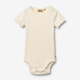 Wheat Main Kortærmet Body Maren Body 3182 ivory