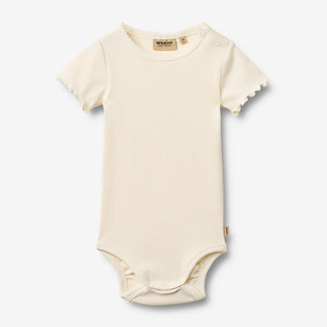 Wheat Main Kortærmet Body Maren Body 3182 ivory