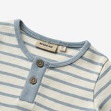 Wheat Main Kortærmet Heldragt Alfred | Baby Jumpsuits 1479 shell stripe