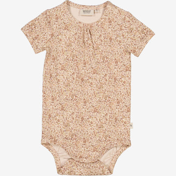 Wheat Main  Kortærmet Jersey Body Underwear/Bodies 2475 rose flowers