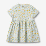 Wheat Main Kortærmet Jersey Kjole Anna Dress 9663 summer blue citrus
