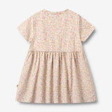 Wheat Main Kortærmet Jersey Kjole Anna Dress 9637 blush flower meadow