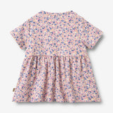 Wheat Main Kortærmet Jersey Kjole Anna Dress 9649 pink blue flowers