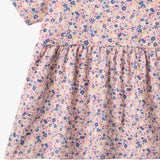 Wheat Main Kortærmet Jersey Kjole Anna Dress 9649 pink blue flowers