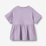 Wheat Main Kortærmet Jersey Kjole Astrid Dress 9612 warm cosmic lilac