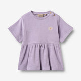 Wheat Main Kortærmet Jersey Kjole Astrid Dress 9612 warm cosmic lilac