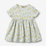 Wheat Main Kortærmet Jersey Kjole Nova Dress 9663 summer blue citrus