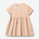 Wheat Main Kortærmet Jerseykjole Anna Dress 2475 rose flowers