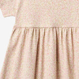 Wheat Main Kortærmet Jerseykjole Emilie Dress 9422 coral flowers