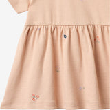 Wheat Main Kortærmet Kjole Anna Dress 2475 rose flowers