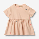Wheat Main Kortærmet Kjole Anna Dress 2475 rose flowers
