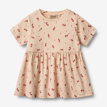 Wheat Main Kortærmet Kjole Anna Dress 9439 rose water flowers