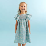 Wheat Main Kjole Elva Dress 9661 spring lake flowers