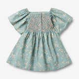 Wheat Main Kortærmet Kjole Elva Dress 9661 spring lake flowers