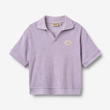 Wheat Main Kortærmet Polo T-Shirt Marlo T-Shirt 9612 warm cosmic lilac