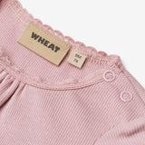 Wheat Main Kortærmet Rib Body Edna Body 9428 lavender mist