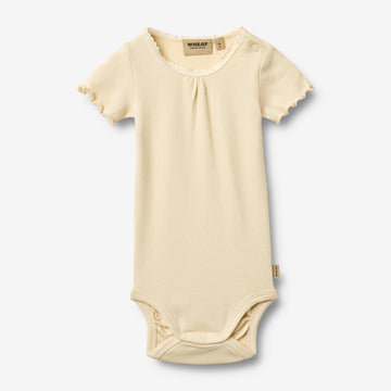 Wheat Main Kortærmet Rib Body Edna Body 9631 barely apricot
