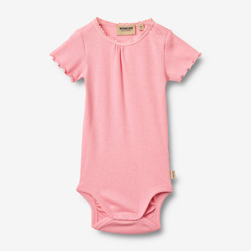 Wheat Main Kortærmet Rib Body Edna Body 9638 bubblegum