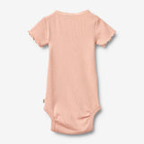 Wheat Main Kortærmet Rib Body Edna Body 9658 rose cloud