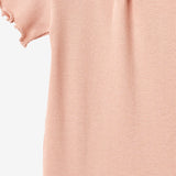 Wheat Main Kortærmet Rib Body Edna Body 9658 rose cloud