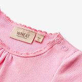 Wheat Main Kortærmet Body Edna | Baby Underwear/Bodies 2356 pink