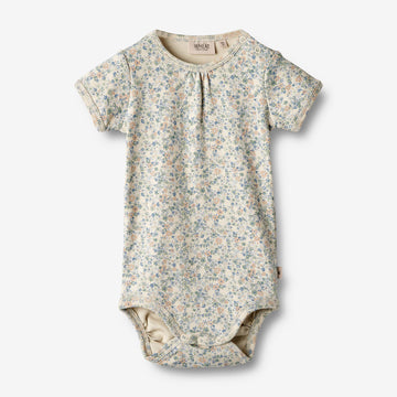 Wheat Main   Kortærmet Rib Body Linette Underwear/Bodies 3337 sandshell mini flowers