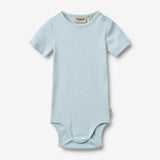 Wheat Main Kortærmet Rib Body Timo Body 2703 summer sky
