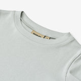 Wheat Main Kortærmet Rib T-shirt Irene Jersey Tops and T-Shirts 1560 soft blue