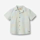 Wheat Main Kortærmet Skjorte Anker Set 9664 summer sky stripe