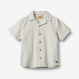 Wheat Main Kortærmet Skjorte Anker Shirt 9444 summer blue stripe