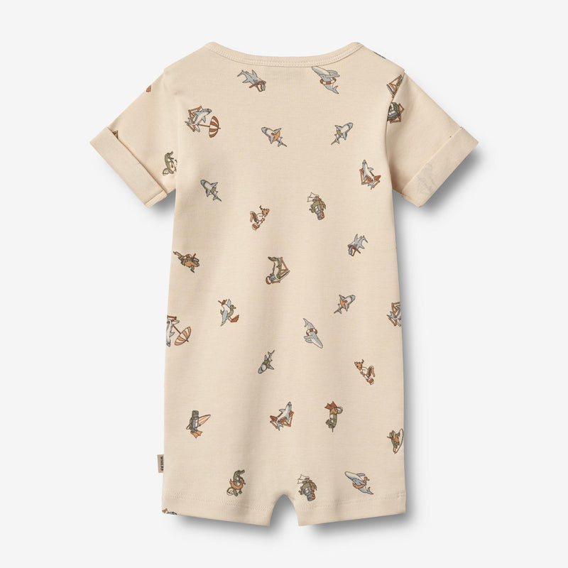 Wheat Main Kortærmet Sommerdragt Alfred Jumpsuit 9413 beach friends