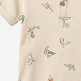Wheat Main Kortærmet Sommerdragt Alfred Jumpsuit 9669 whale friends