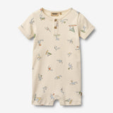 Wheat Main Kortærmet Sommerdragt Alfred Jumpsuit 9669 whale friends