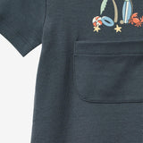 Wheat Main Kortærmet Sommerdragt Per Playsuit 1060 ink