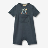 Wheat Main Kortærmet Sommerdragt Per Playsuit 1060 ink