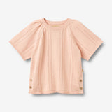 Wheat Main Kortærmet Strik Pullover Vilna Pullover 2400 powder
