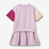 Wheat Main Kortærmet Sweatkjole Mey Dress 9820 lavender glow