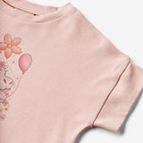 Wheat Main   Kortærmet T-Shirt Lulu Jersey Tops and T-Shirts 2281 rose ballet