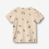 Wheat Main Kortærmet T-Shirt Mikkel Jersey Tops and T-Shirts 9413 beach friends