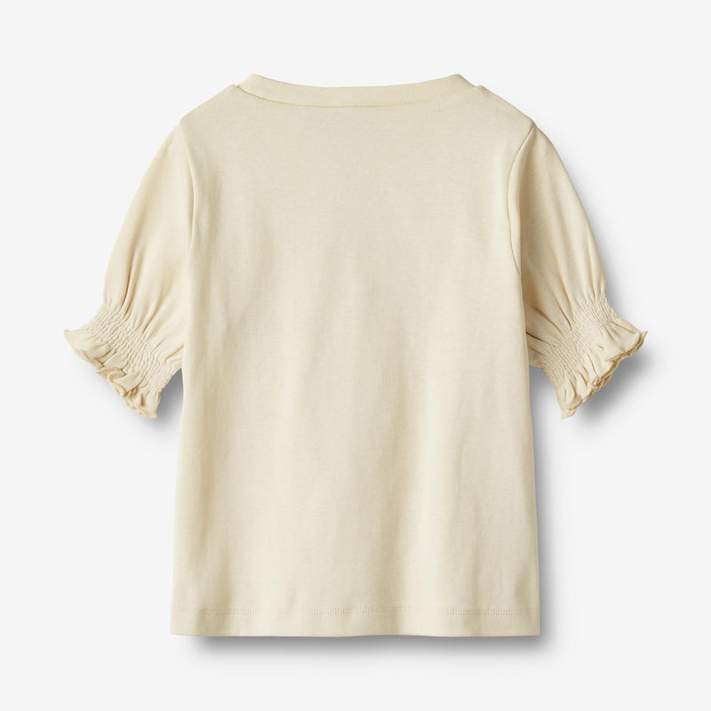 Wheat Main   Kortærmet T-Shirt Norma Jersey Tops and T-Shirts 1477 shell