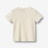 Wheat Main Kortærmet T-Shirt Soffie T-Shirt 3182 ivory