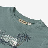 Wheat Main Kortærmet T-Shirt Valdemar Jersey Tops and T-Shirts 1454 stormy sea