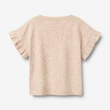 Wheat Main Kortærmet T-shirt Ally T-Shirt 9422 coral flowers